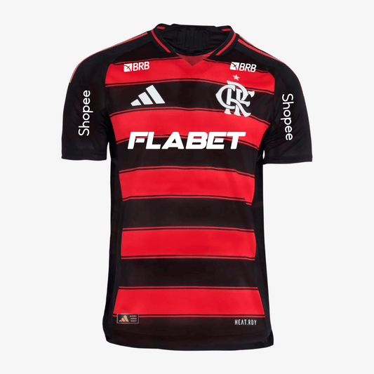 Camisa Adidas Flamengo 2025/26 I Authentic Com Patrocínios