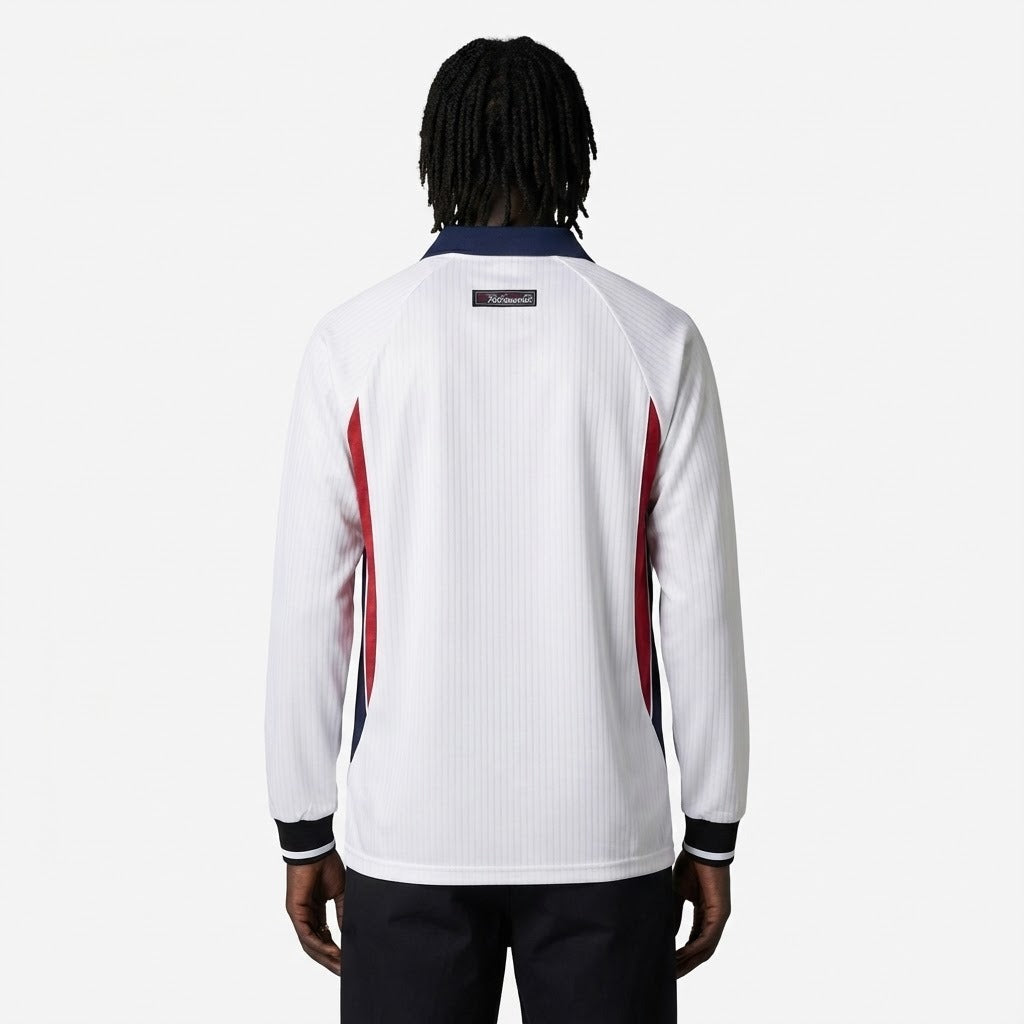 Camisa Retrô Inglaterra 1998/99 I Manga Longa