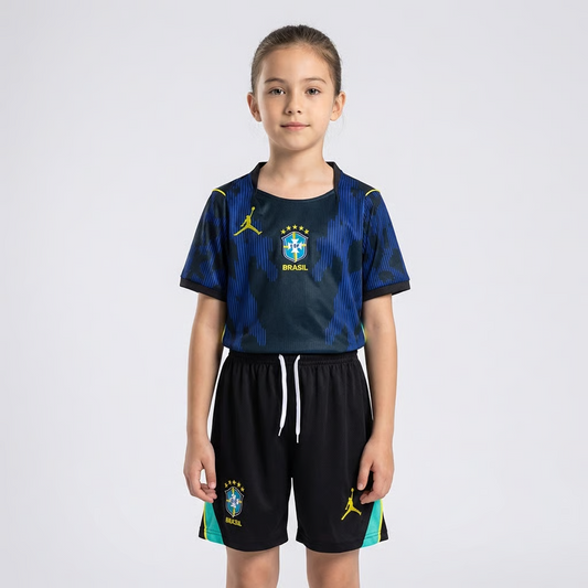 Kit Infantil Feminina Brasil 2026/27 Copa do Mundo II Torcedor