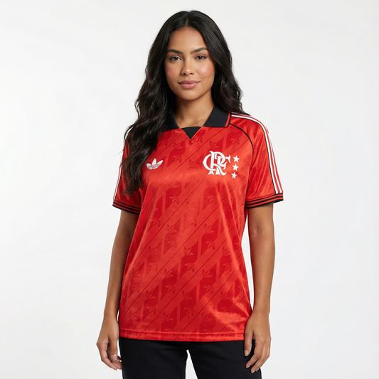 Camisa Feminina Adidas CR Flamengo LFSTLR 2024/25