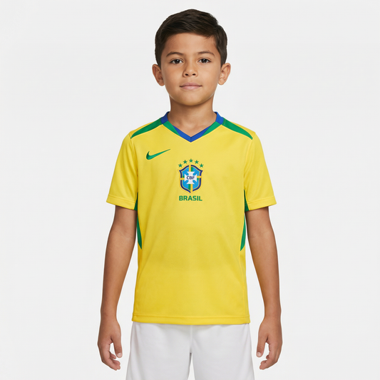 Conjunto Infantil Nike Brasil 2025 I